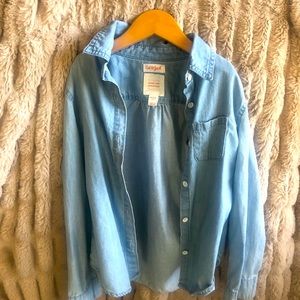 Denim Cat & Jack Girls Shirt